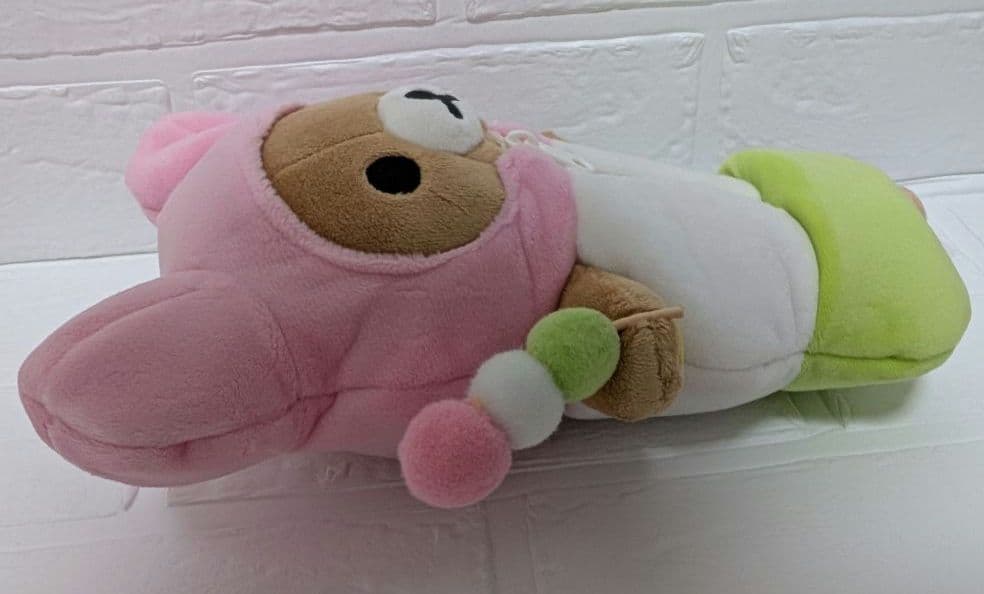 リラックマ　リラックマ茶屋 ぬいぐるみ　三色団子