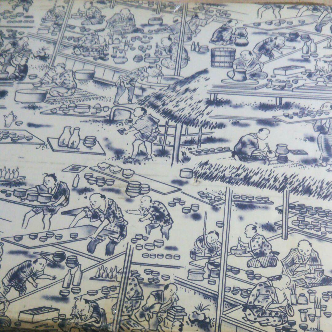 深川製磁の額(骨董品)最終値引き