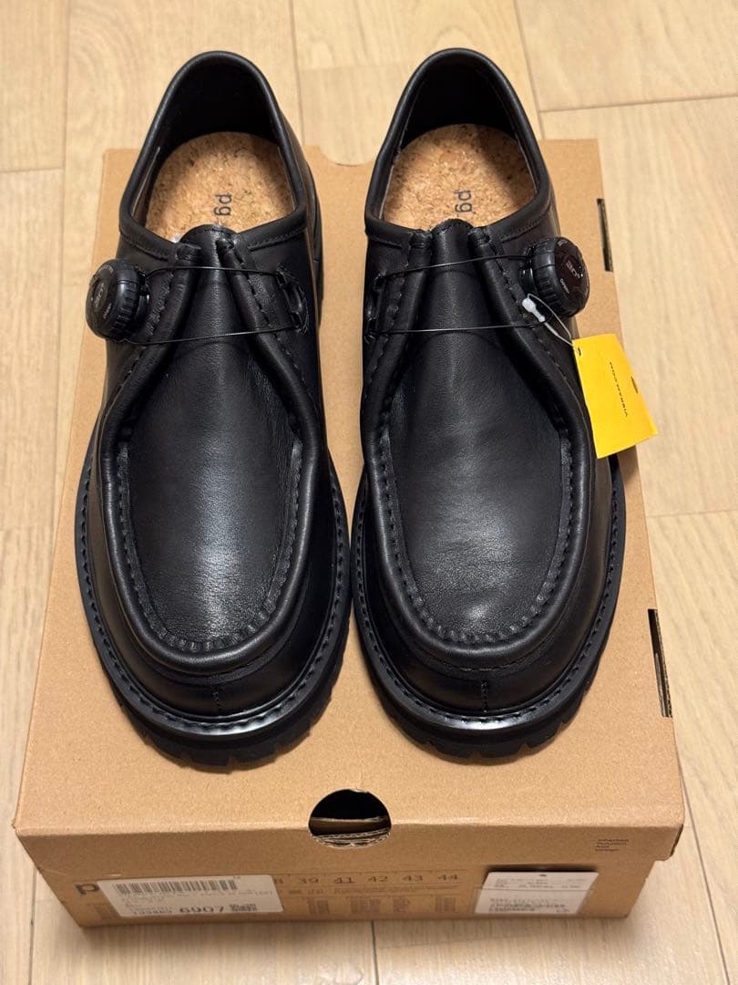 PG × Steven Alan KNOCK BLACK LEATHER 41