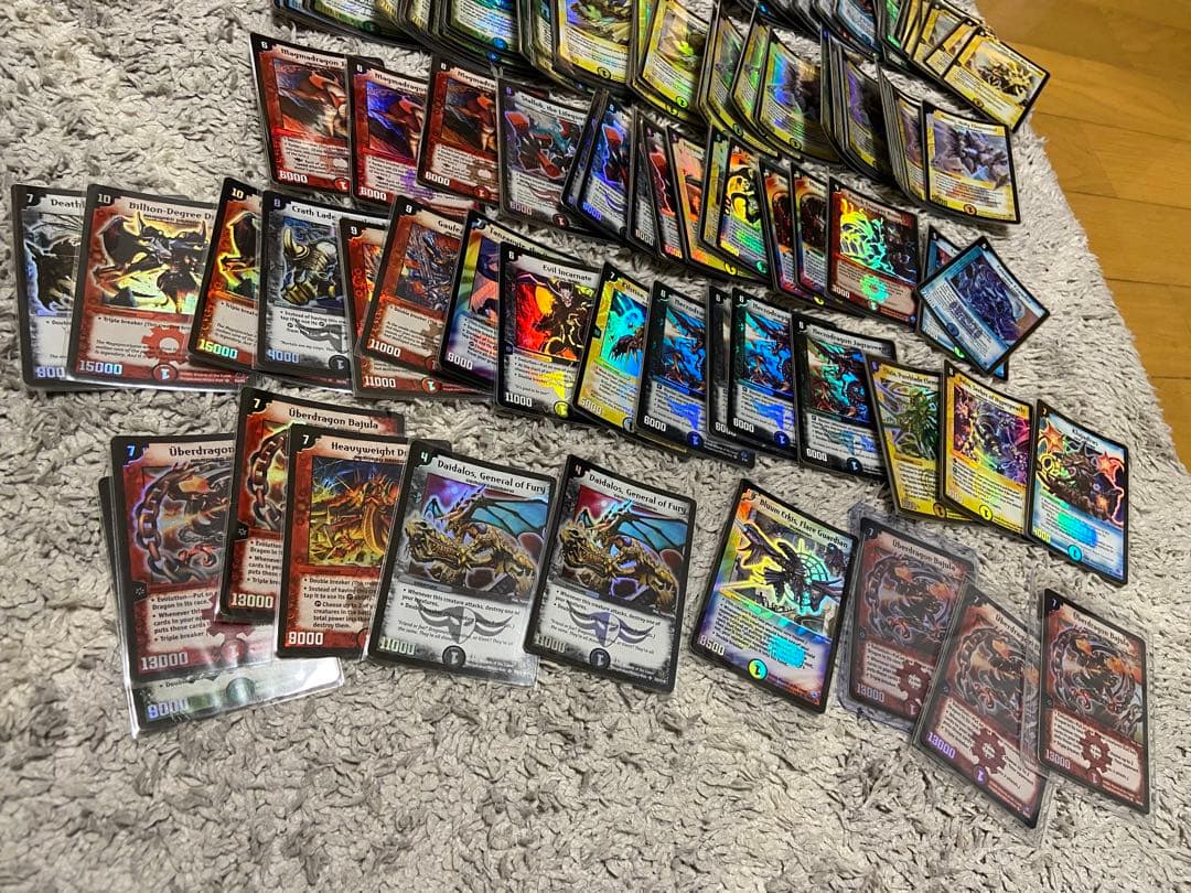 デュエルマスターズカード 約100枚 ホロカード多数 レア 英語版