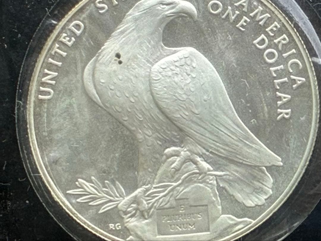 ロサンゼルスオリンピック 記念銀貨 1ドル 1ドル銀貨 FINE SILVER