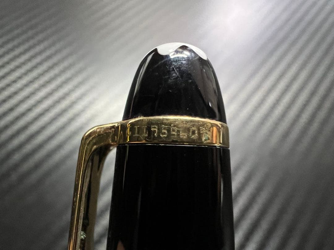 モンブラン 極美品 144 万年筆 EF ブラック 中白