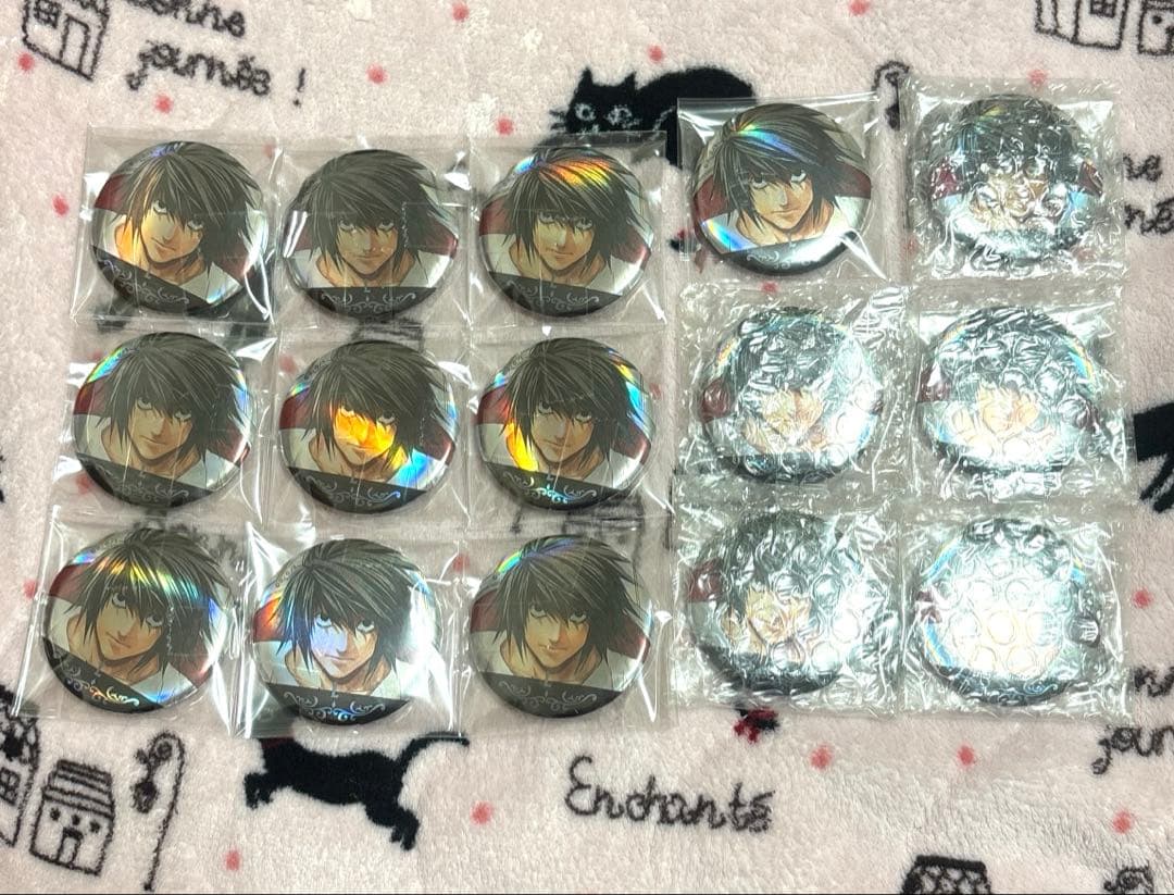 デスノート マルイ トレーディングメタル缶バッジ L DEATH NOTE