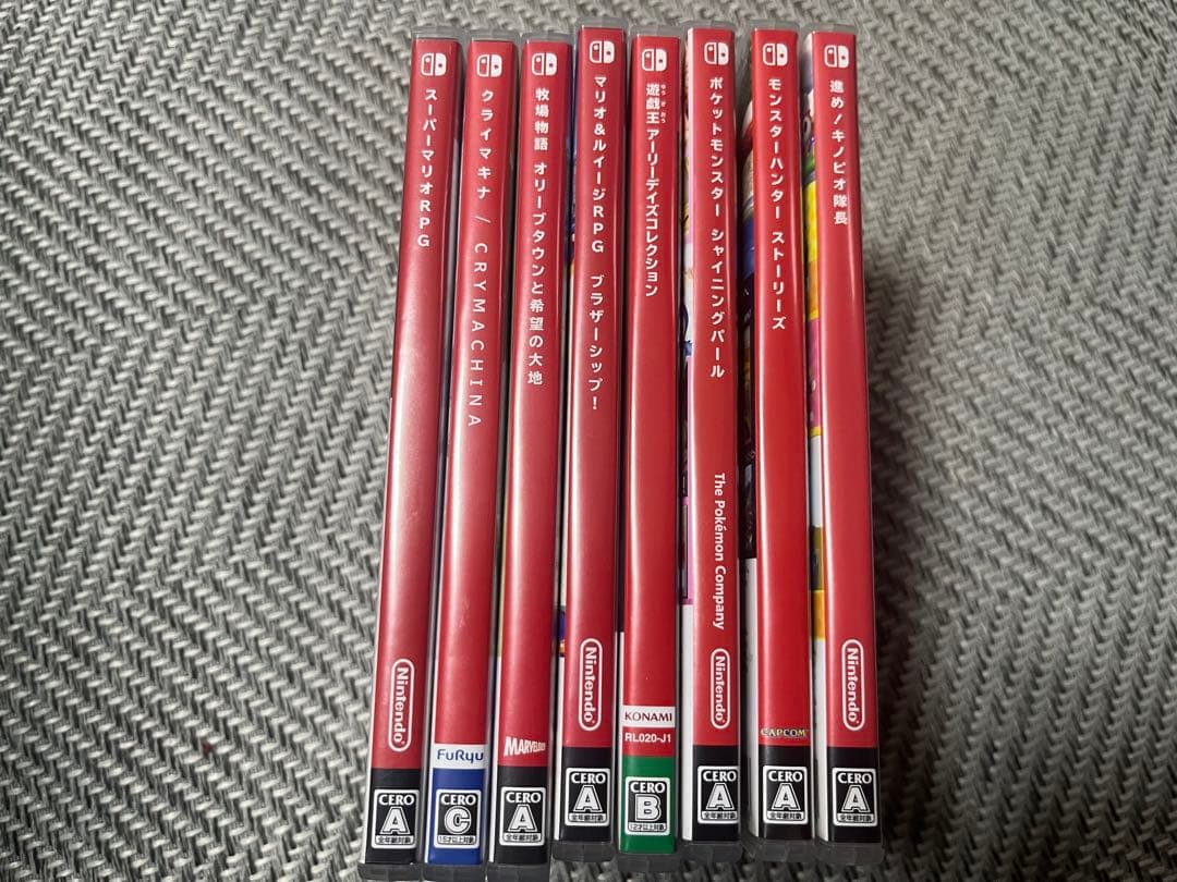 switch ソフト　まとめ　8本　バラ売り❌