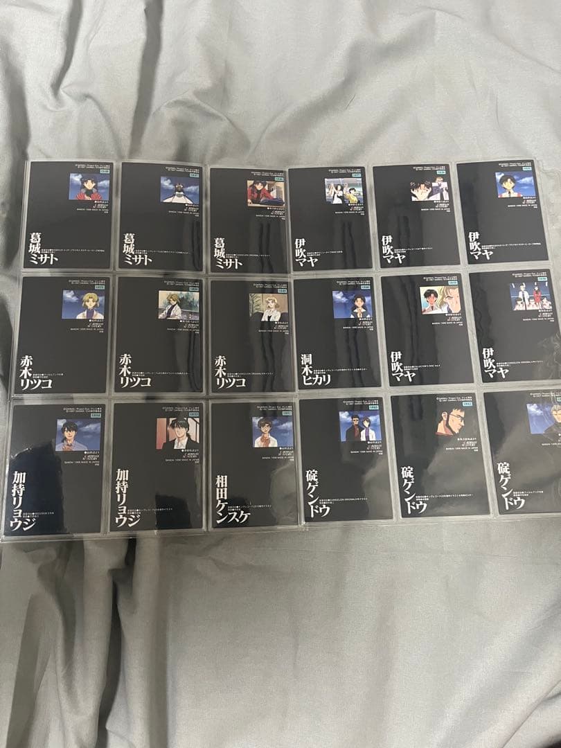 新世紀エヴァンゲリオン カードダスマスターズ 第参集初版ノーマルカードコンプ