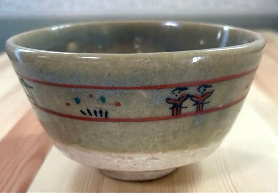 楽天市場】【紅彩京花 抹茶碗（平型）】 抹茶茶碗 お抹茶 茶道具 茶器