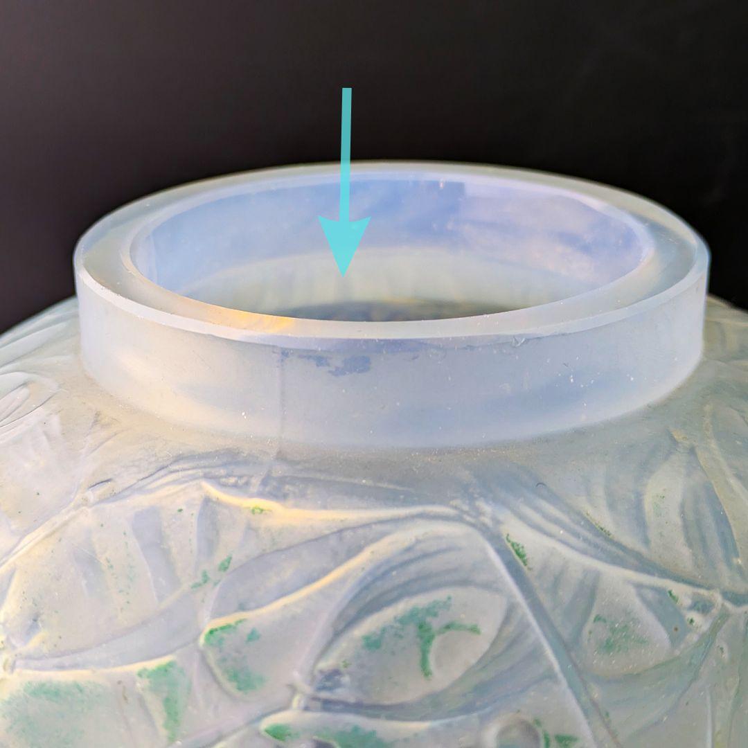 マッチー様専用 希少なルネ期の作品です ラリック GUI 花瓶1921年