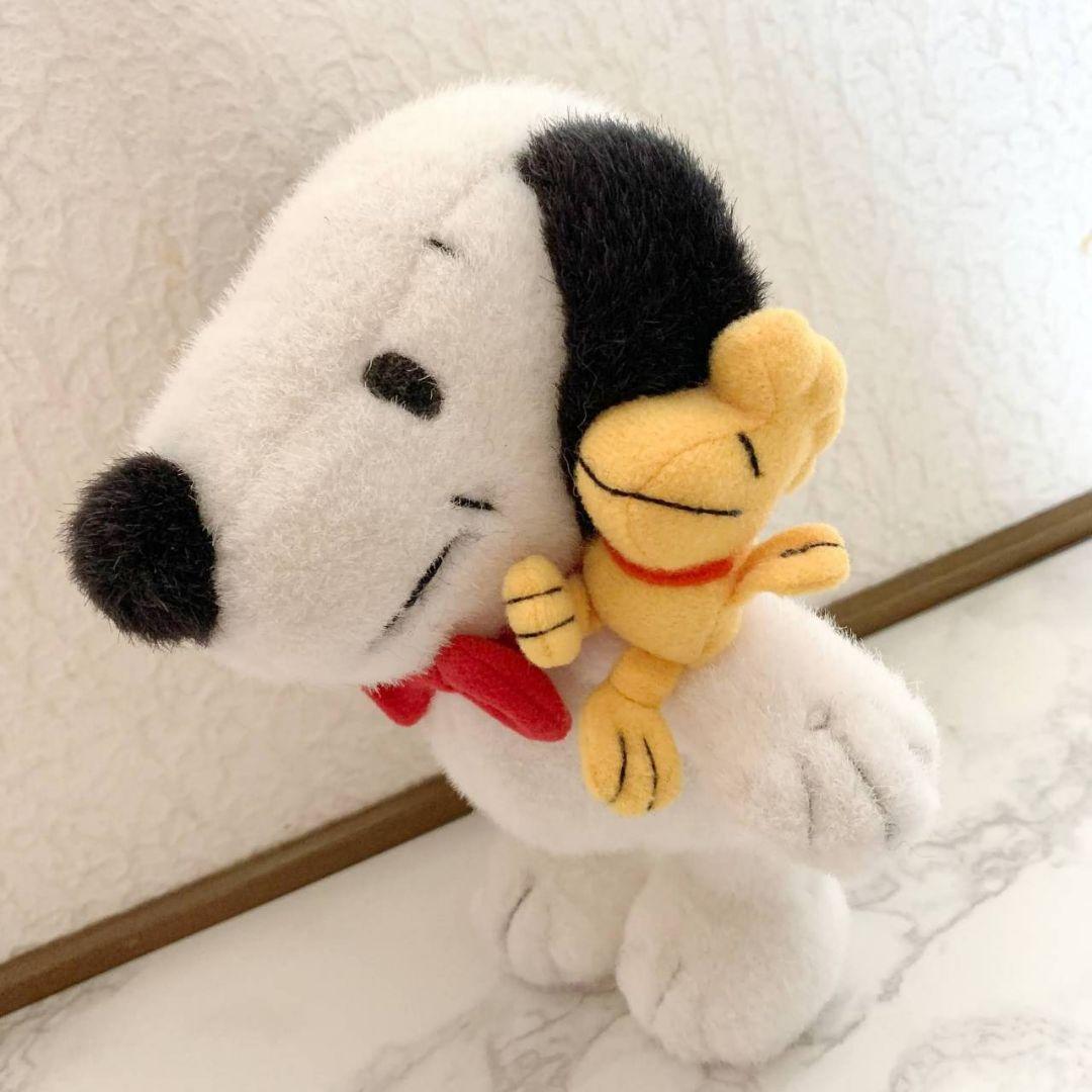 【レア】【非売品】スヌーピー ウッドストック付き ぬいぐるみ♥️キャラクター