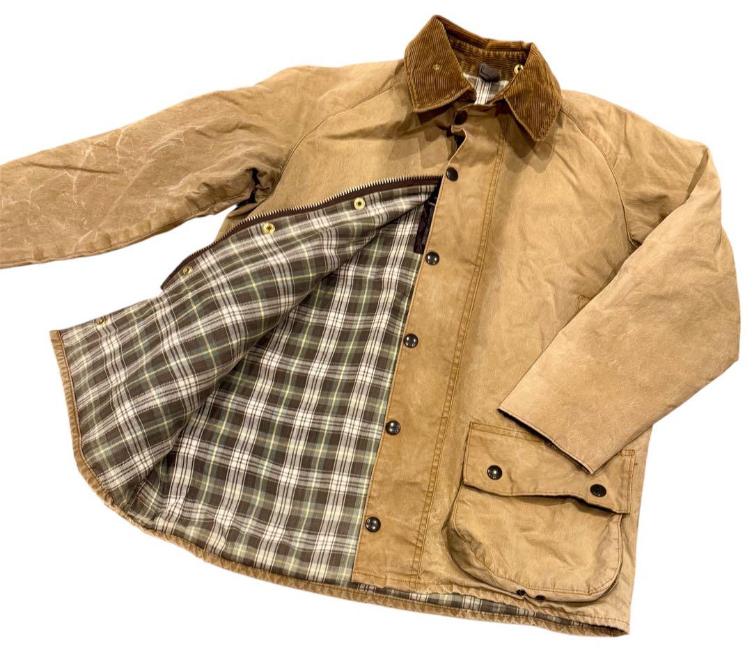 【入手困難】Barbour Moorland オイルジャケット L ブラウン
