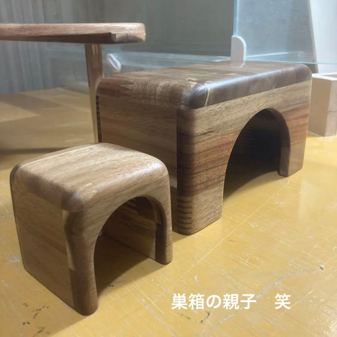 AKN23様確認用 ハムスター ルーミィ60用 ぐるっとロフトプラス ＋ 巣箱