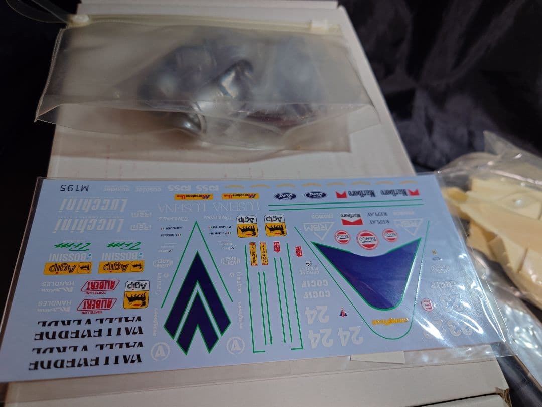 AMC 1/20 ミナルディ M195 1995年 ガレージキット 取説無