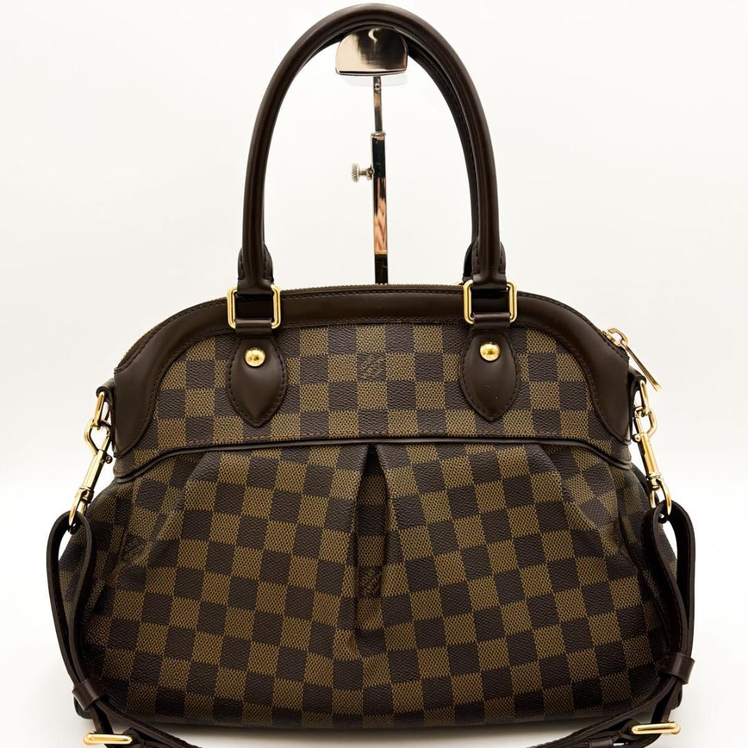 ルイヴィトン ダミエ トレヴィ PM ハンドバッグ ショルダーバッグ 肩掛け