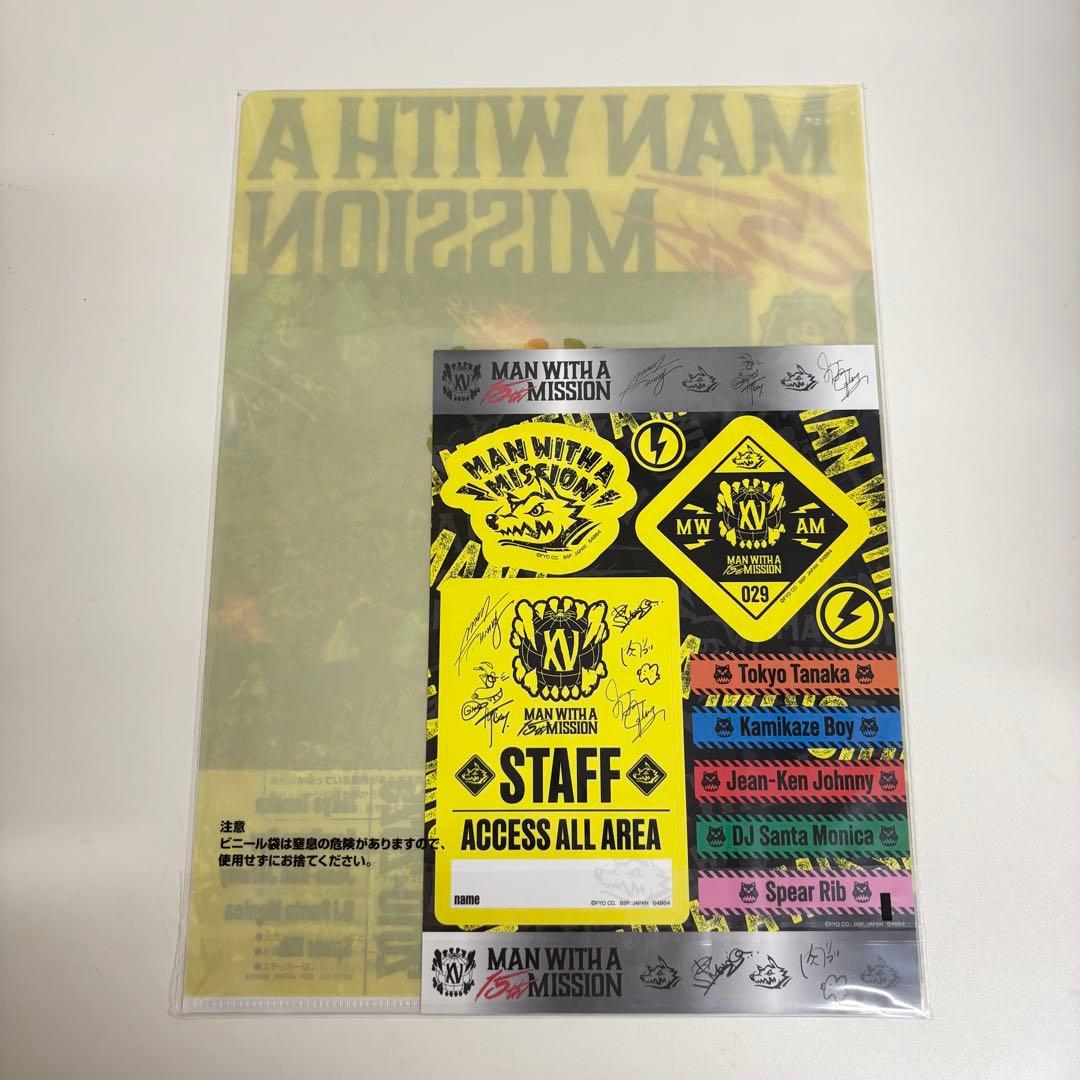 マンウィズ　一番くじ　A賞　フィギュア　I賞　クリアファイル