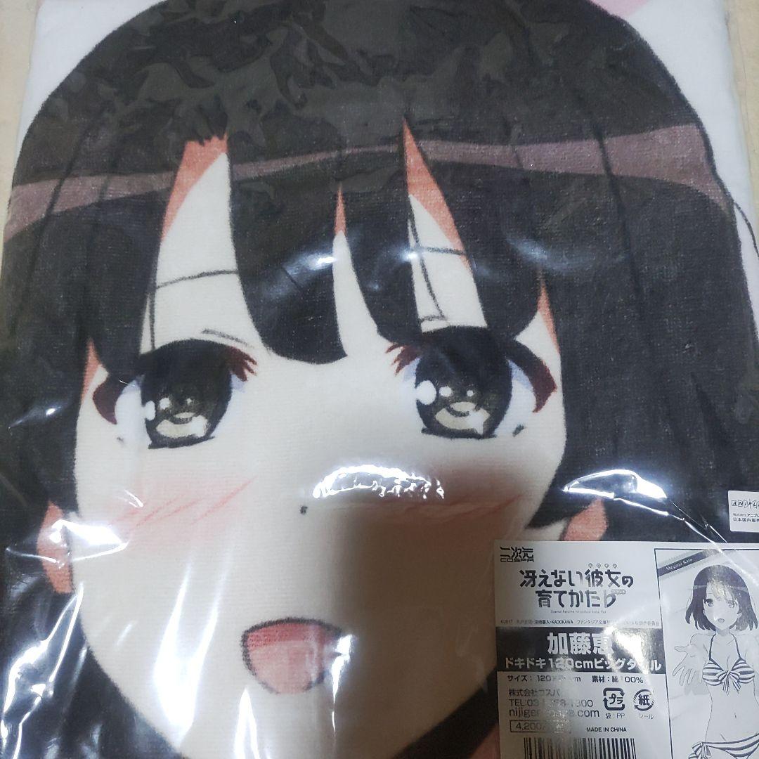 冴えカノビッグタオル 加藤恵 霞ヶ丘詩 沢村スペンサー英梨々 3点