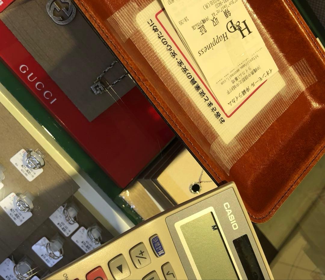 サンローラン YSL カサンドラ チェーン ウォレット レザー ベージュ