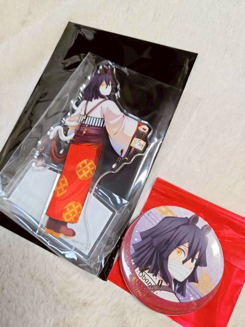 鬼滅の刃 お正月 午年 干支 2026 缶バッジ アクスタ 伊黒小芭内 - メルカリ