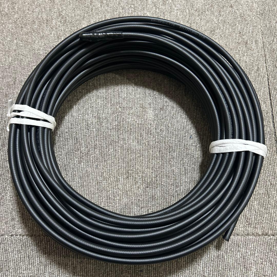 フジクラ　同軸ケーブル　5D-SFA-LITE 美品 フジクラ 5D-SFA-LITE ブラック 3m～100m 無線用50Ω同軸ケーブル F5SF