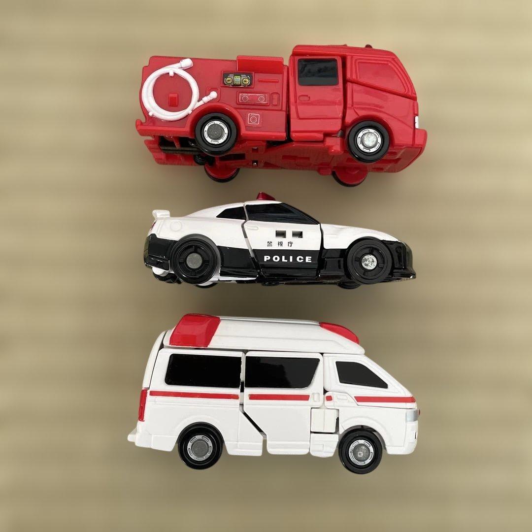 ジョブレイバー　警察消防救急DXセット　ANAジェット旅客機 トランスポーター