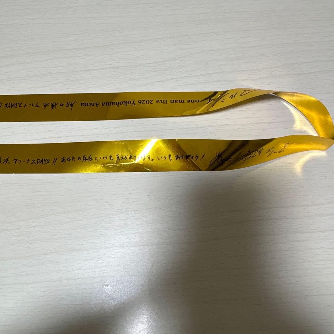 マルシィone man live 2026 横浜アリーナ 金テ - メルカリ