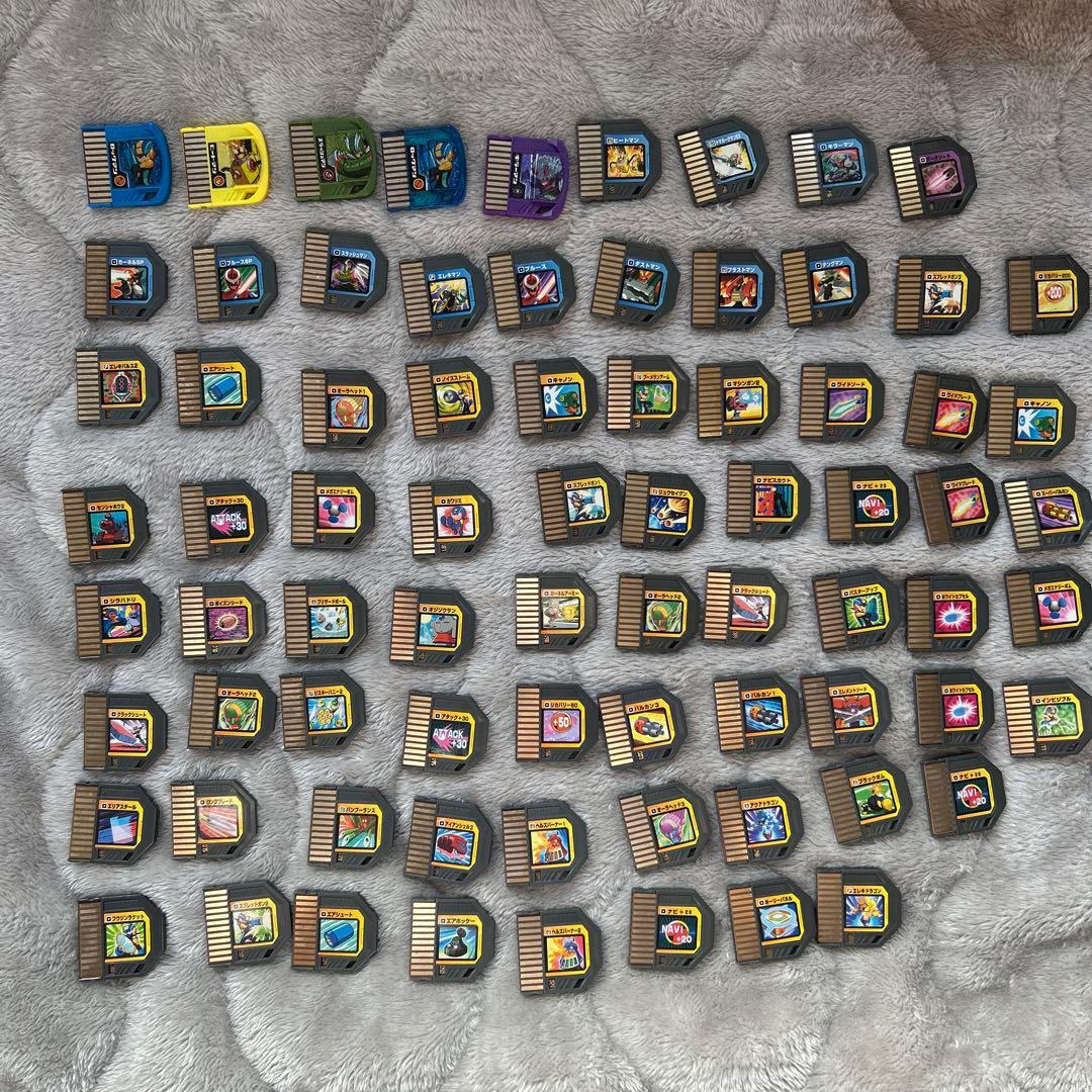 ロックマンエグゼ6 ゲームボーイアドバンス 全76個 バトルチップなど　本体付