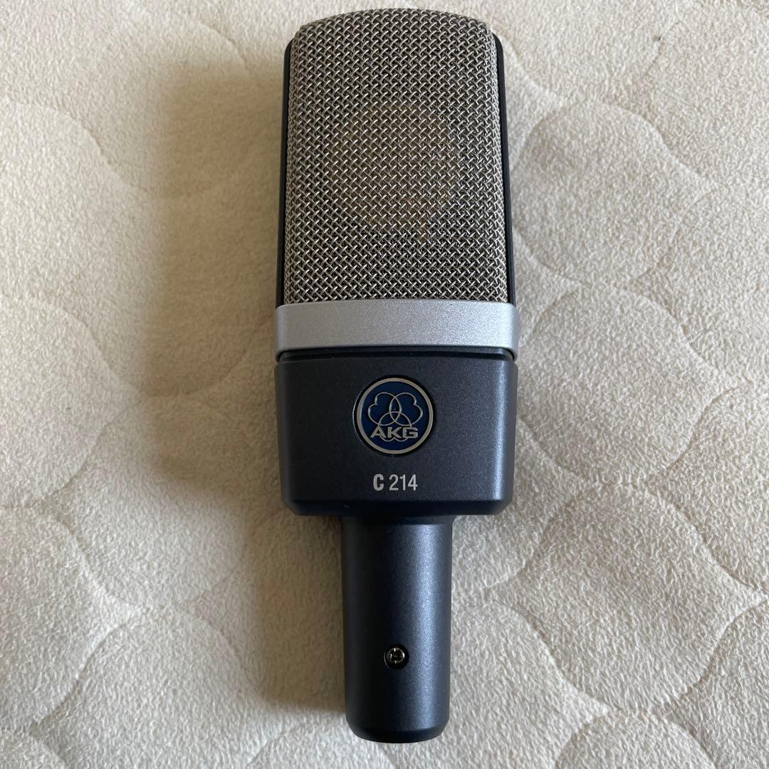 【値下げしました】AKG C214 コンデンサーマイク 新品同様