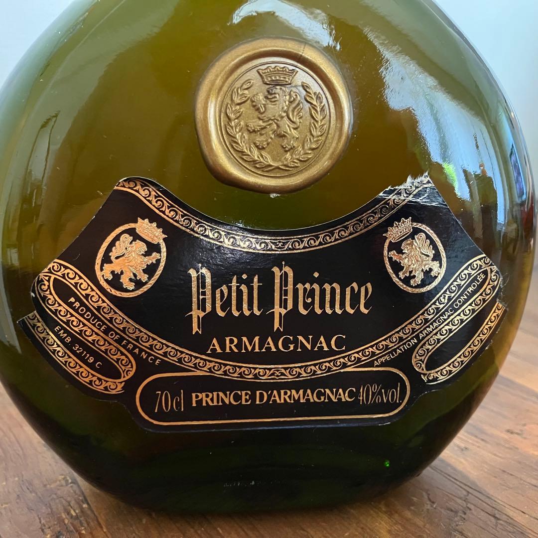 未開封 ブランデー 古酒 プティプリンス アルマニャック 700ml - メルカリ
