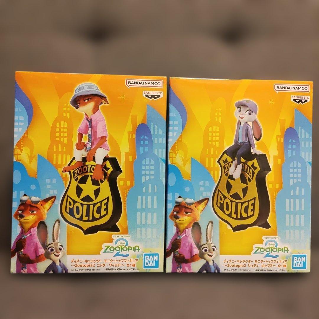 ズートピア2 モニタートップ ニックワイルド ジュディホップス - メルカリ