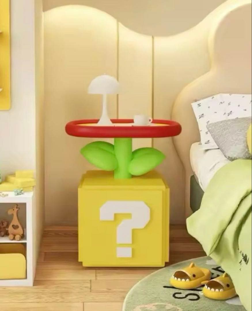 スーパーマリオ ?ボックス フラワーテーブル インテリア 特大 オブジェ