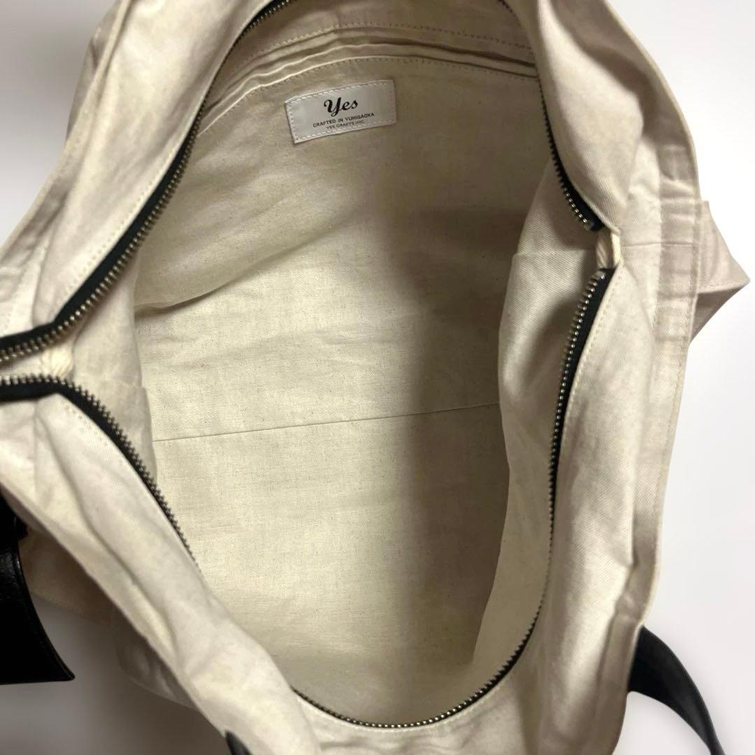 北欧 暮らしの道具店　yes イエス　リネンショルダーバッグ