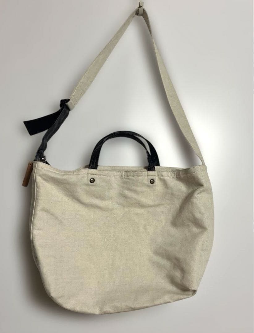 北欧 暮らしの道具店　yes イエス　リネンショルダーバッグ