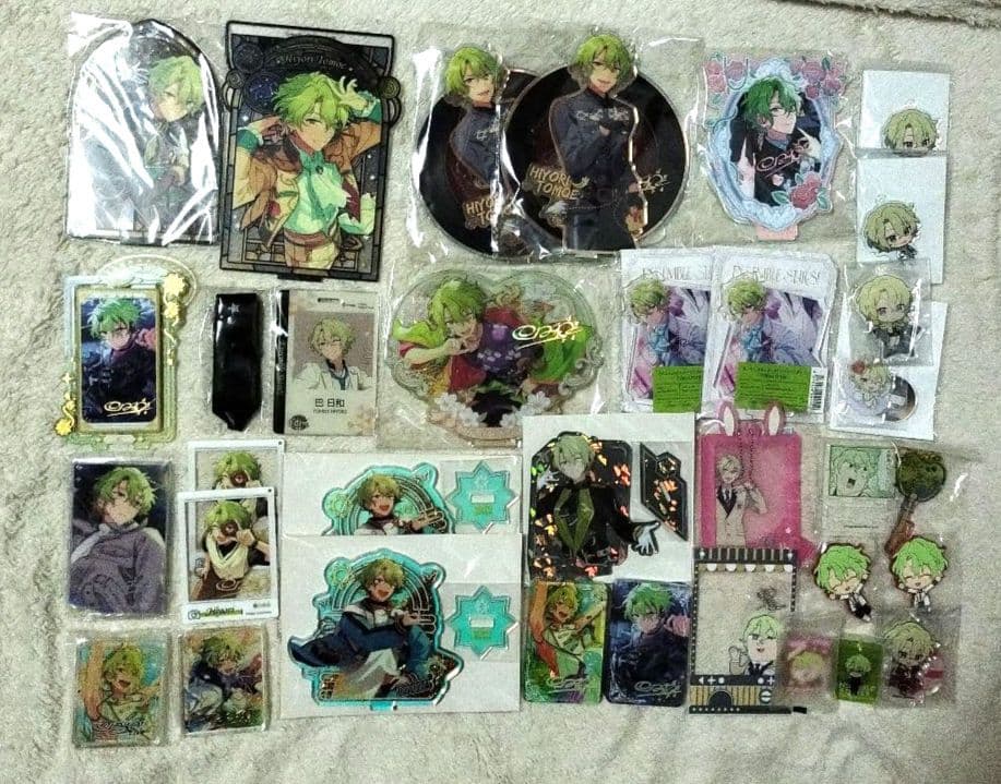 あんスタ 巴 日和 セット 缶バ アクスタ アクキー 中国 韓国 あんスタ