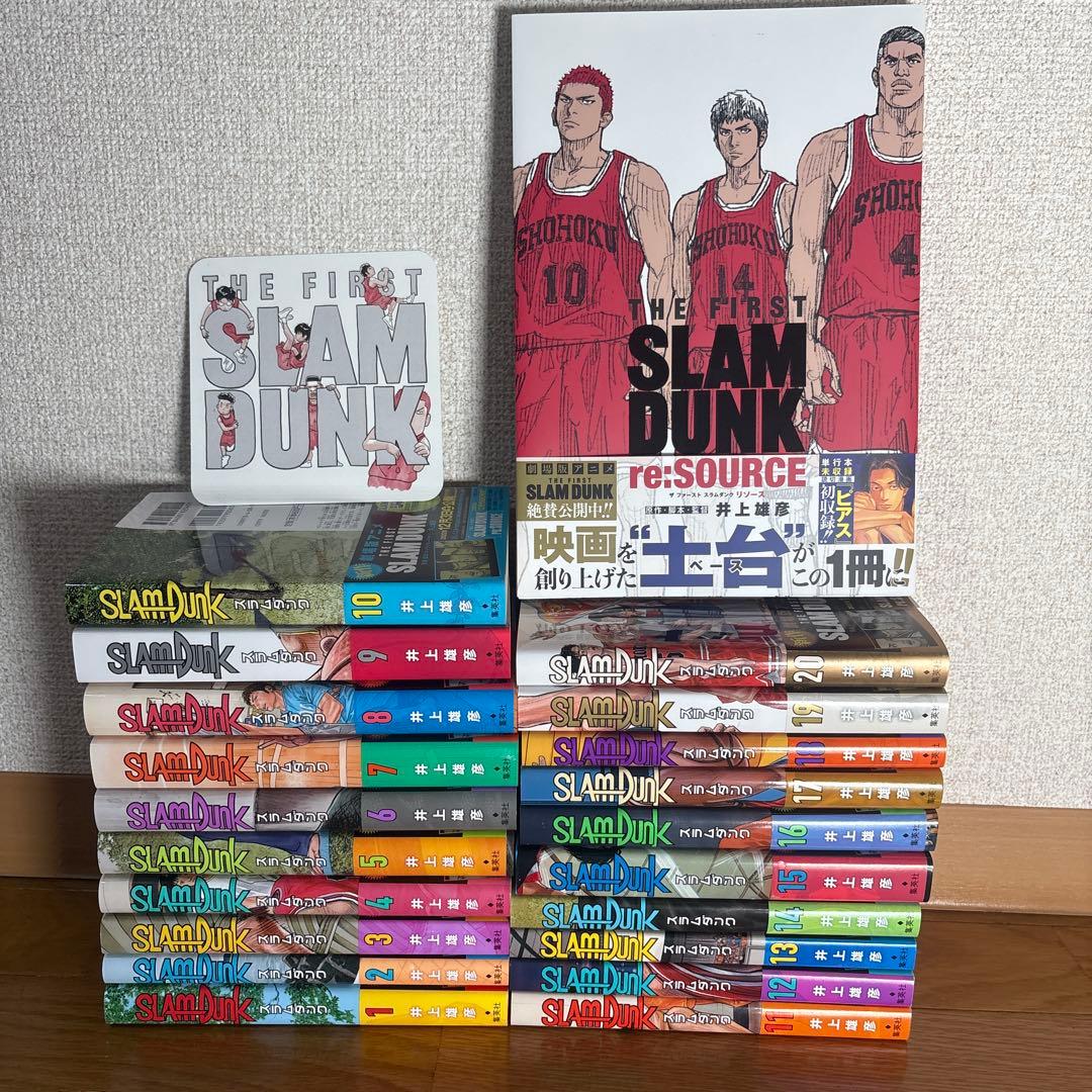 SLAM DUNK 新装再編版 全20巻 セット+映画本