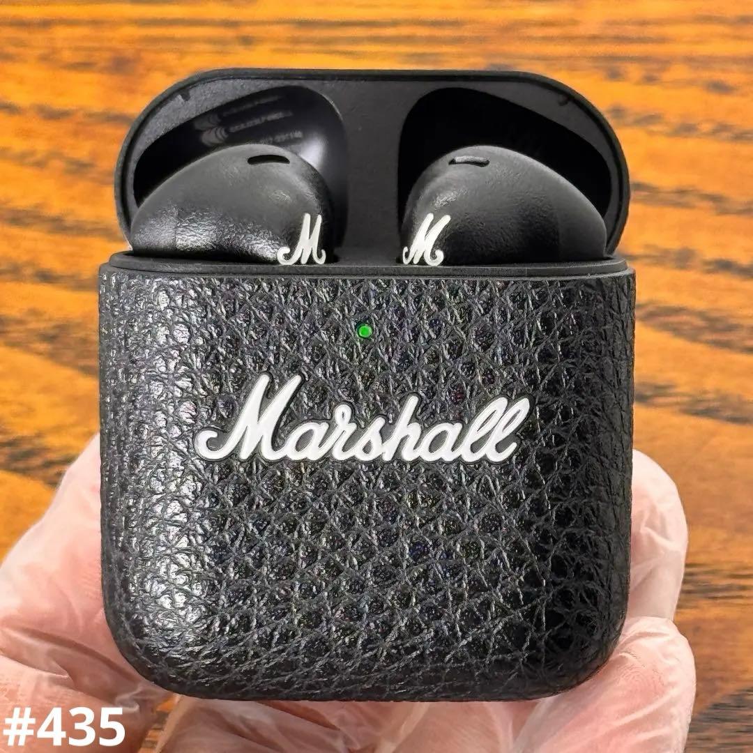 Marshall MINOR IV 完全ワイヤレスイヤホン ブラック【美品】 - メルカリ