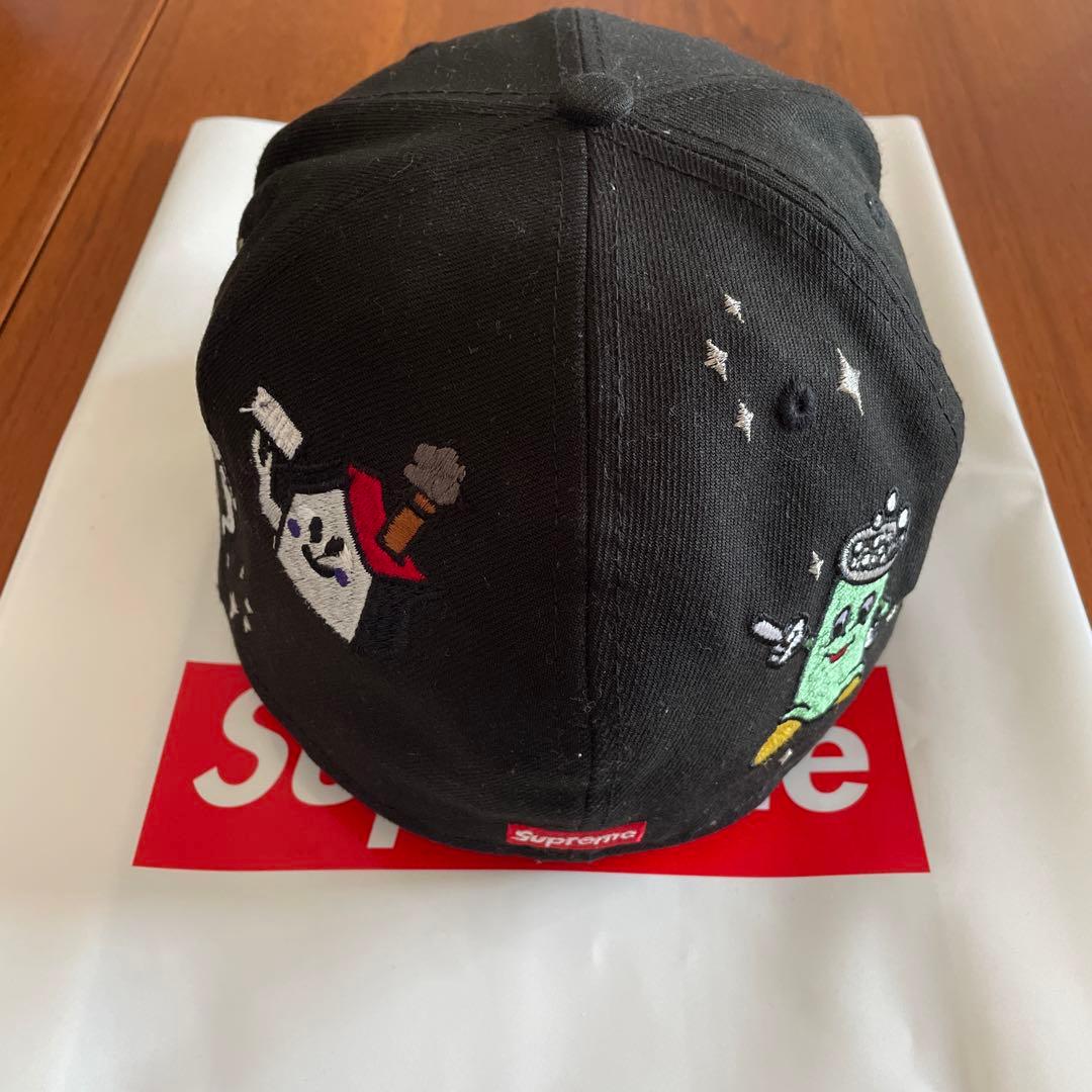 Supreme ブラック ベースボールキャップ 7. 1/2=59.6cm - メルカリ