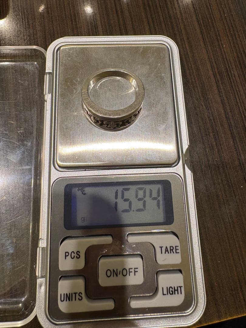 クロムハーツ　BSフレアナロー Vバンドリング22号　シルバー