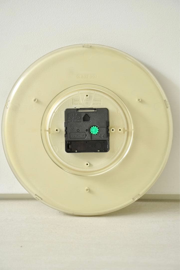 時間ズレなし。希少品BRAUN アナログ時計 Dieter Ramsヴィンテージ