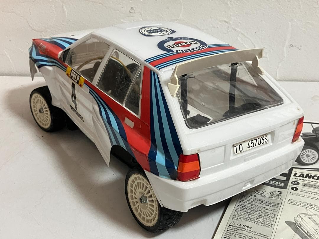 タミヤ 1/10RC XV-01シャーシ ランチアデルタHF インテグラーレ