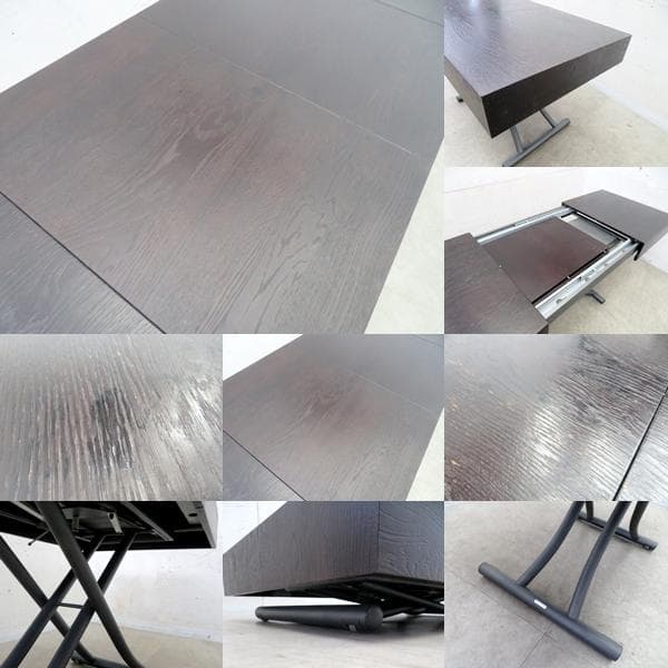 引き取り限定イタリア■OZZIO■Bボックス・レグノ■伸長・昇降機能■ダイニング