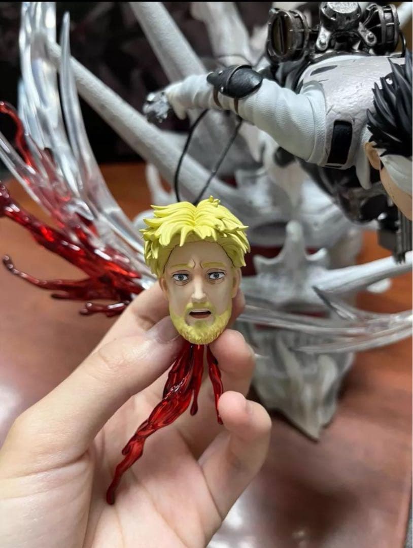 進撃の巨人 調査兵団 兵長 リヴァイ ガレージキット フィギュア 塗装済み