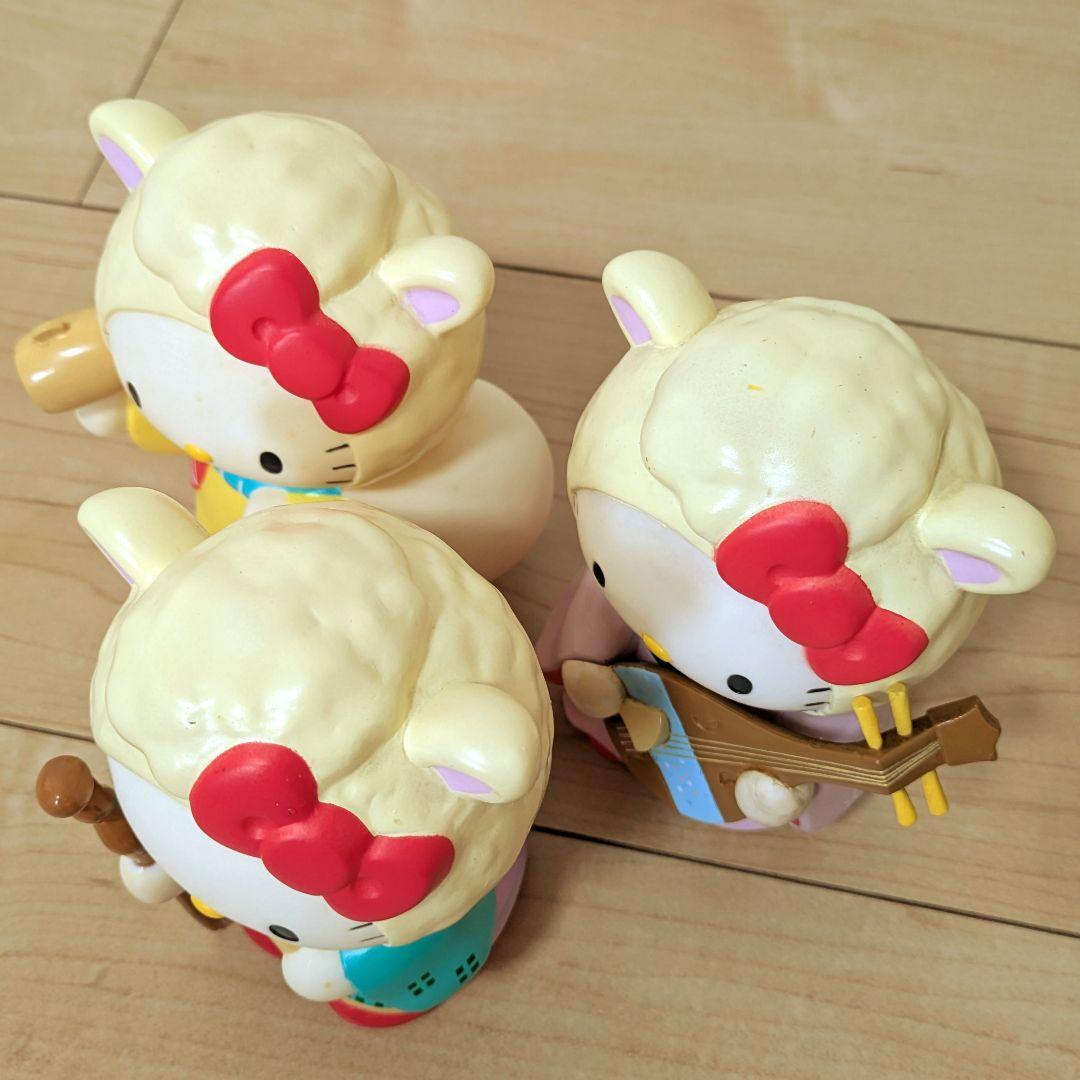 ハローキティ 七福神貯金箱7体セット ひつじ サンリオ フィギュア