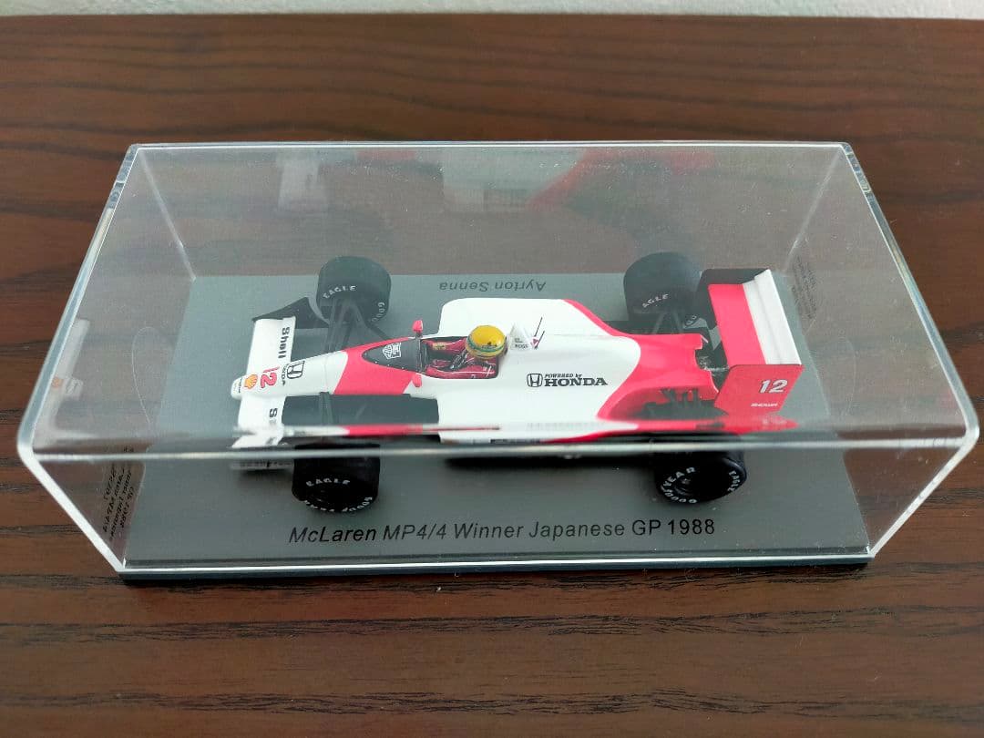 スパーク 1/43 マクラーレン MP4/4 アイルトン・セナ 日本GP 優勝