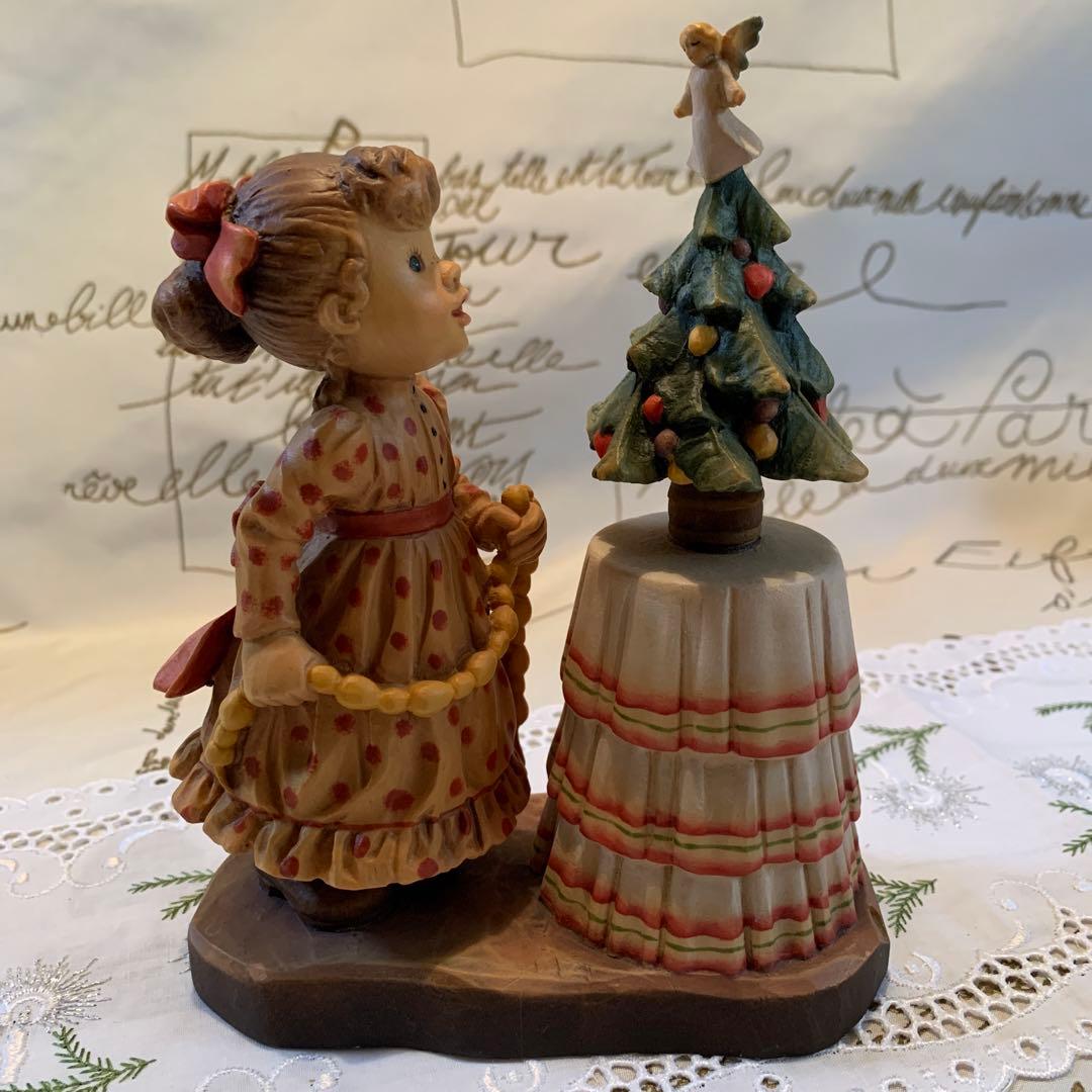 ANRI アンリ人形 サラ・ケイのクリスマスツリーと女の子！天使が可愛い