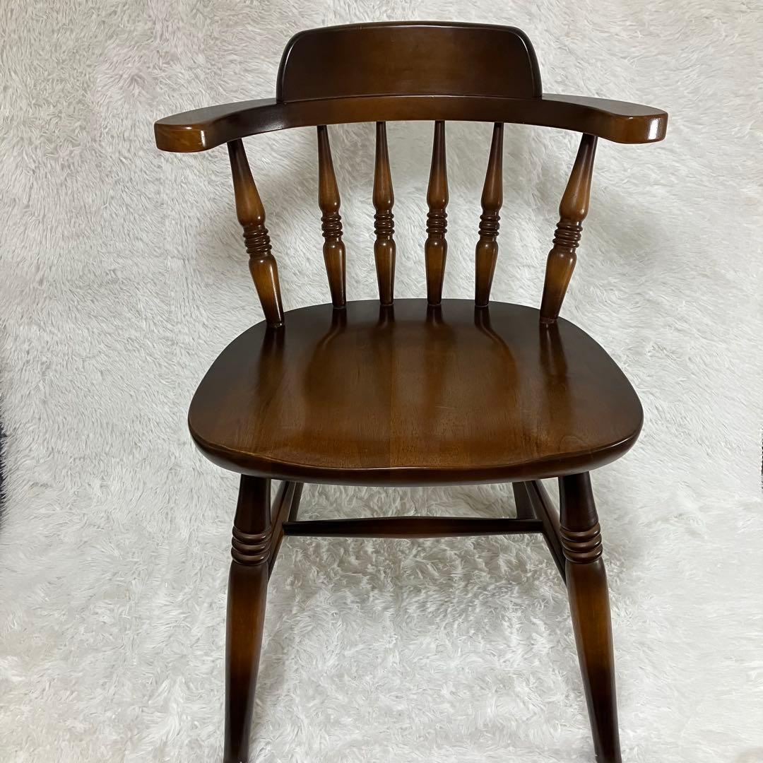 飛騨産業 キツツキ ウィンザーチェア 2脚セット ダイニング クラシック