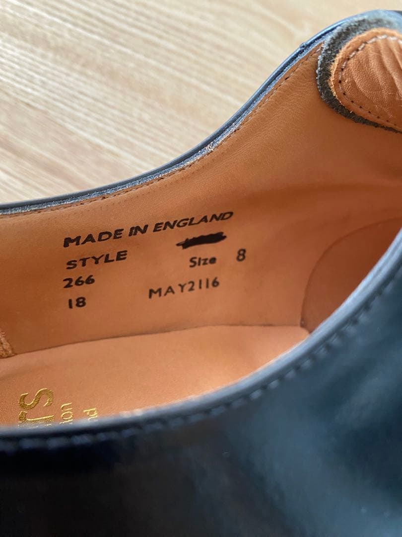 SANDERS サンダース ミリタリーダービーシューズ　UK8