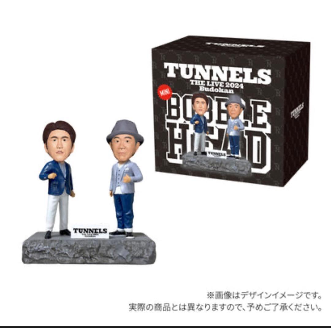 TUNNELS THE LIVE 2024 Budokan ミニボブルヘッド