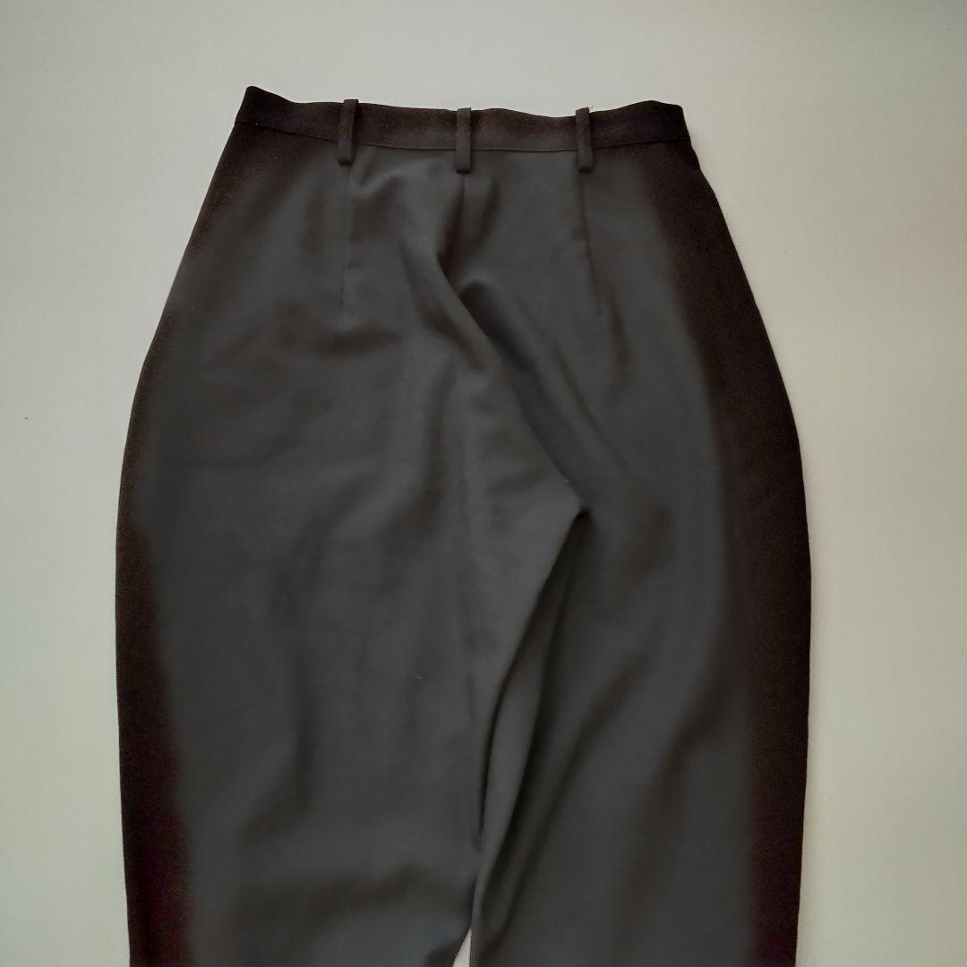 美品 ヨウジヤマモト サルエルパンツ モード 裾リブ ブラック ゆったり １