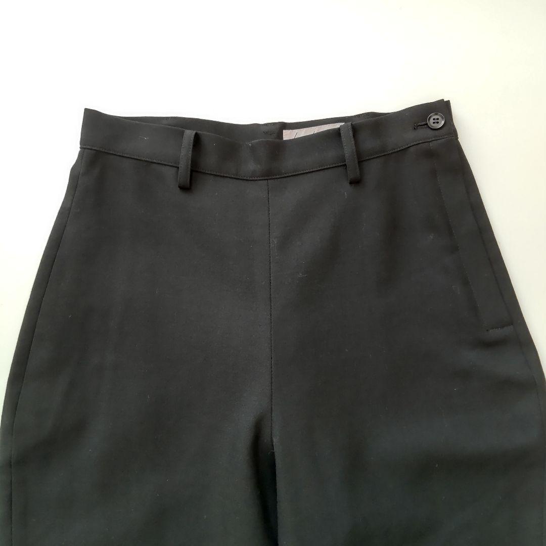 美品 ヨウジヤマモト サルエルパンツ モード 裾リブ ブラック ゆったり １