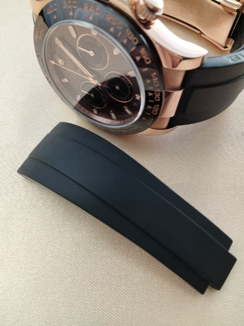 オイスターフレックス Fサイズ ROLEX デイトナ ラバーベルト