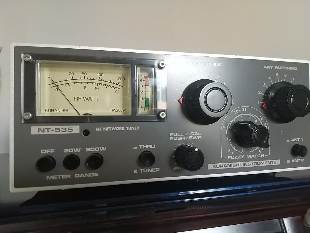 アンテナチューナー NT-535｜ナカニシ］HFアンテナチューナ NT-535