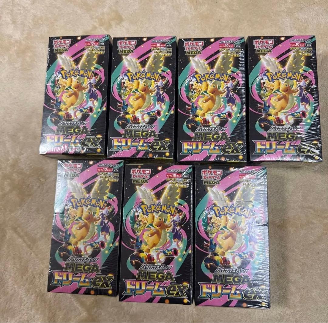 ポケモンカード MEGAドリームex 7BOXシュリンク付き - メルカリ
